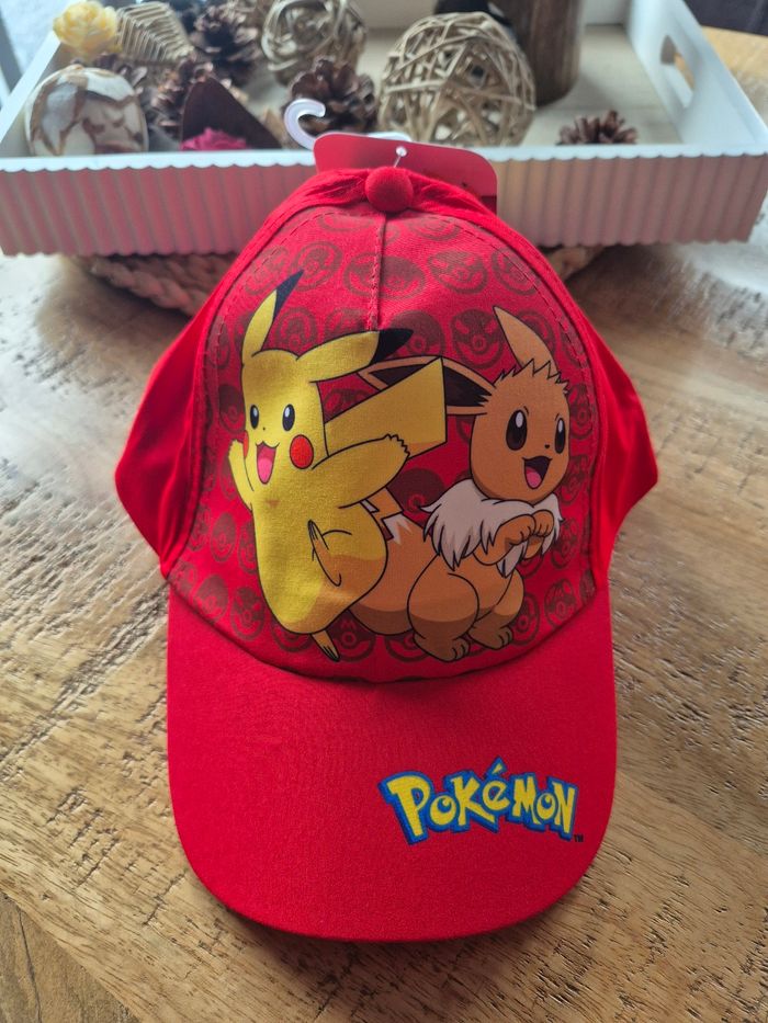 Casquette Pokemon Rouge