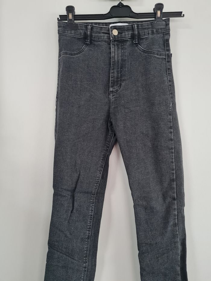 Jean slim.taille haute zara - photo numéro 2