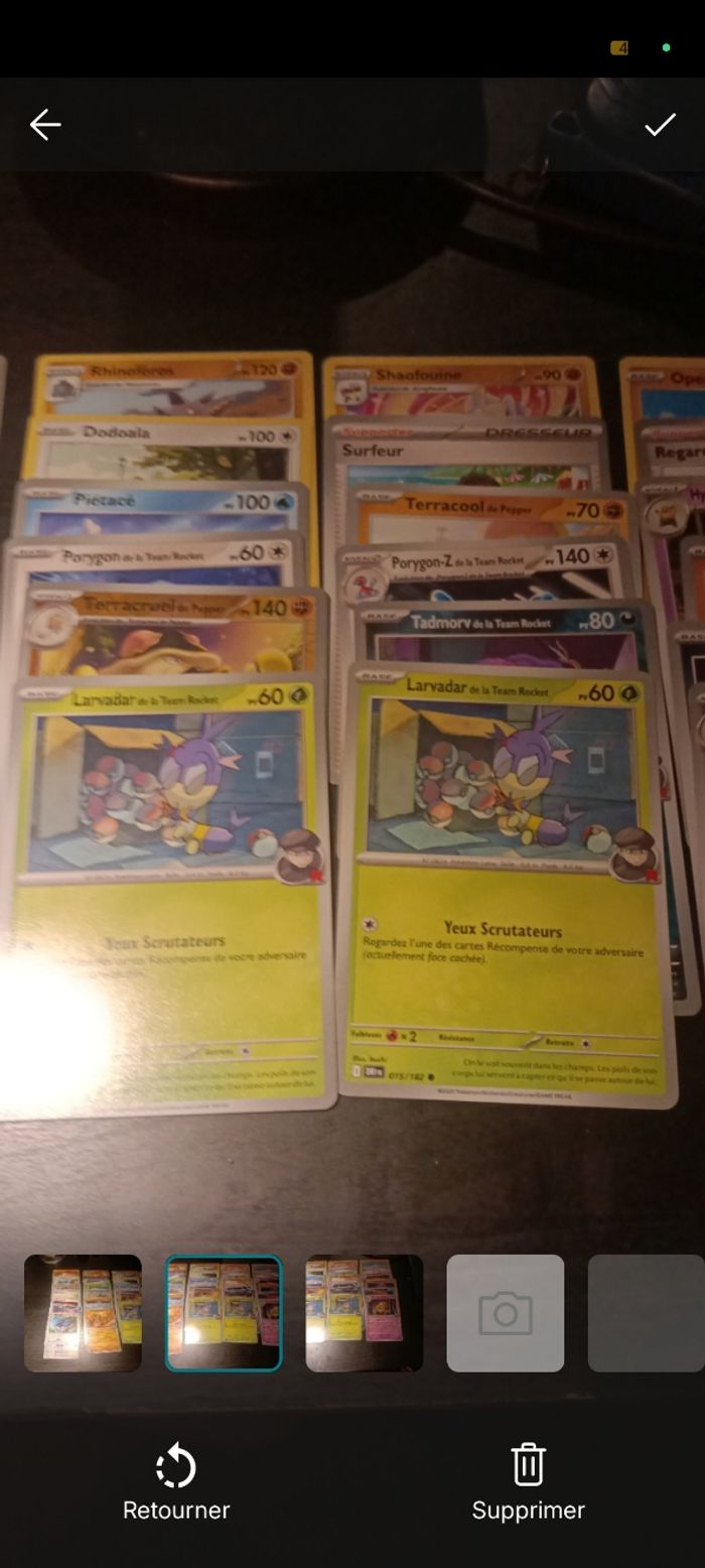 Lot cartes pokémons - photo numéro 2