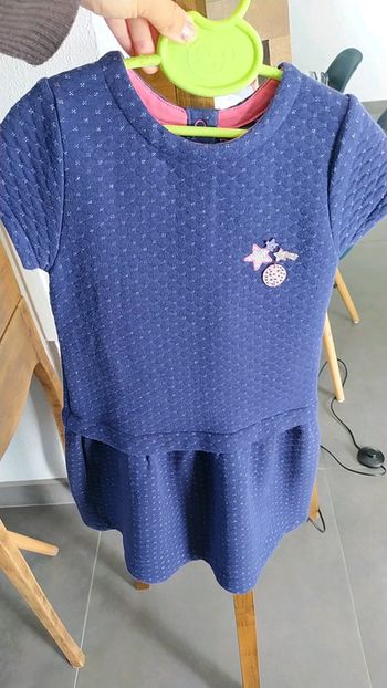 Robe sergent major matelassee