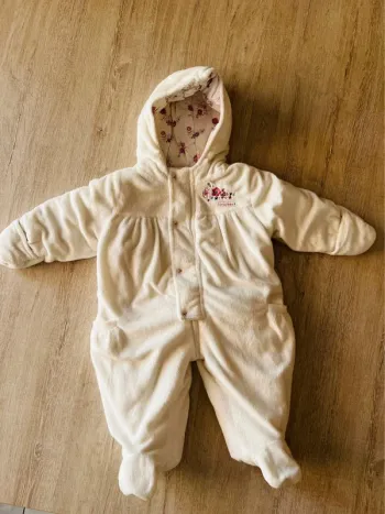 Combinaison pilote autonome hiver bébé fille p’tit bisou