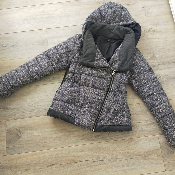 Blouson doudoune femme new collection taille 38 multicolore noir gris blanc - photo numéro 4