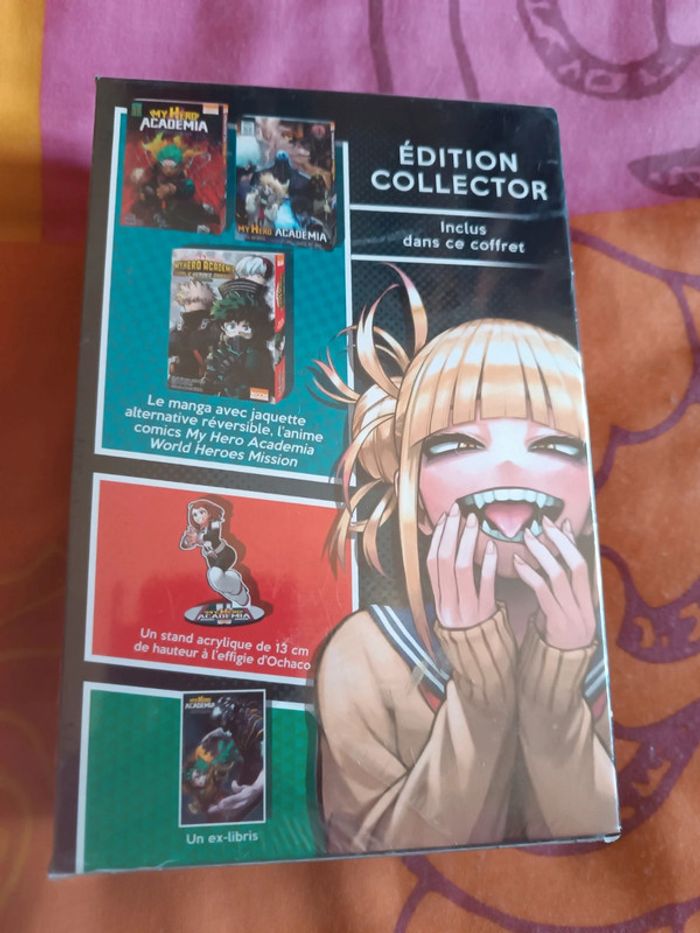 Coffret scellé Manga MHA édition limitée t37 - photo numéro 4