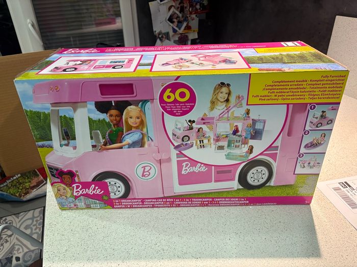 Camping car Barbie