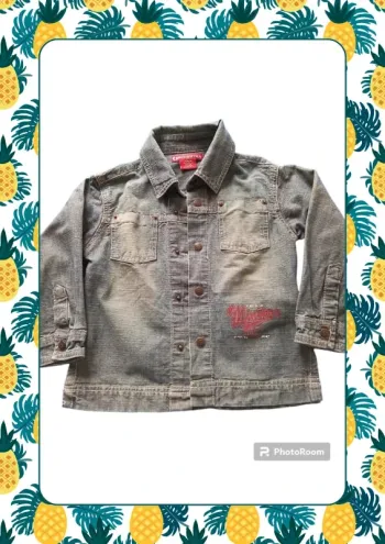 Veste jean fine 4ans