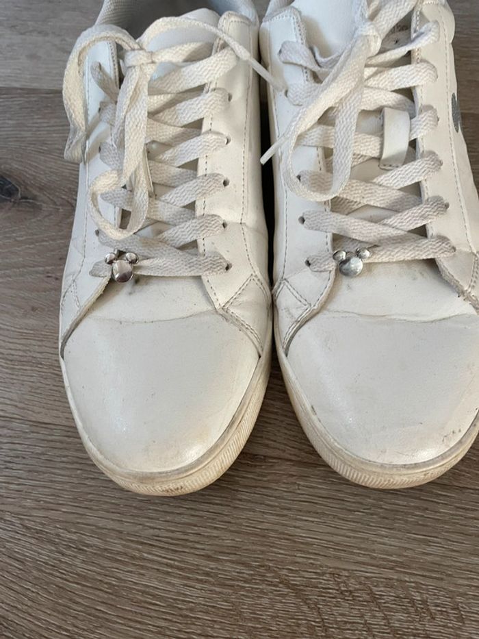 Basket Mickey 41 primark blanc et argenté - photo numéro 3