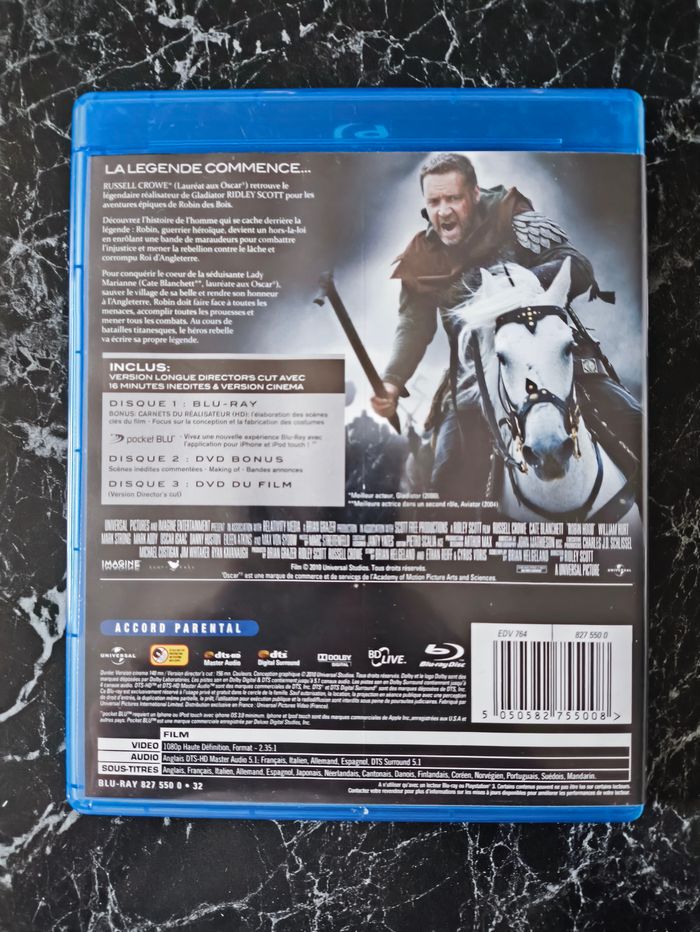 Robin des Bois (2010) en Blu-ray - photo numéro 2