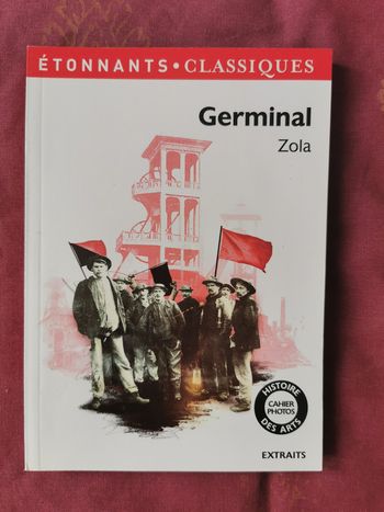 Livre Germinal (Français) de Emile Zola (extraits)