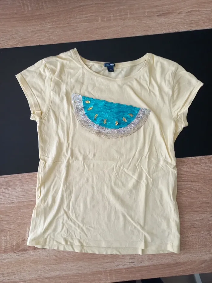 Tee-shirt fille Kiabi 10 ans - photo numéro 4