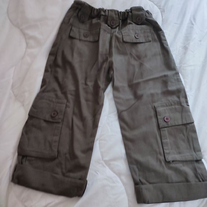 Pantalon Cargo Kaki 5 ans - photo numéro 3