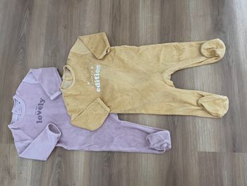 Lot pyjamas 12 mois