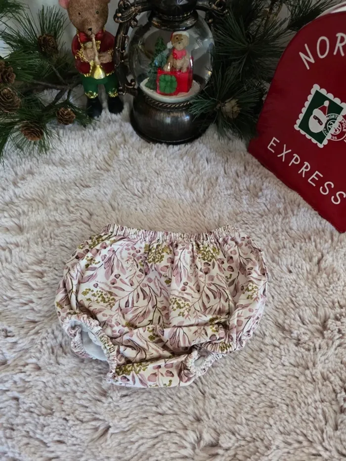 Lot de 5 bloomers bébé fille de 6 à 12 mois - photo numéro 2