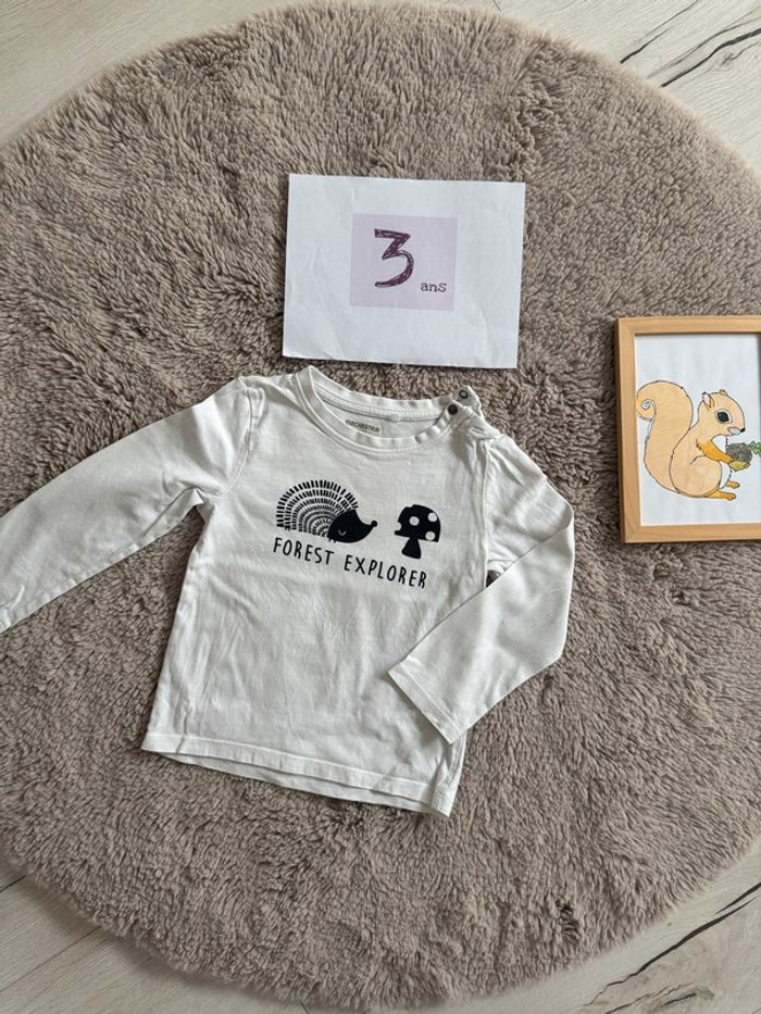 T shirt manches longues 36 mois