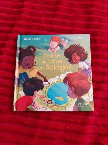 Livre chasse au trésor en sologne