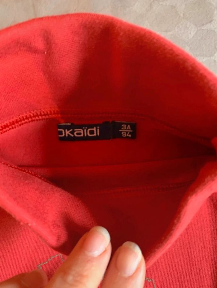 T-shirt col roulé 3 ans - photo numéro 3