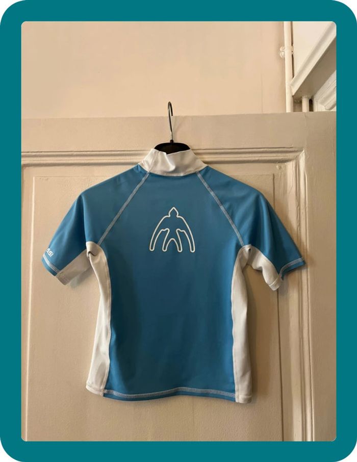 T-shirt natation anti-uv manches courtes 8 ans - Cressi - photo numéro 4