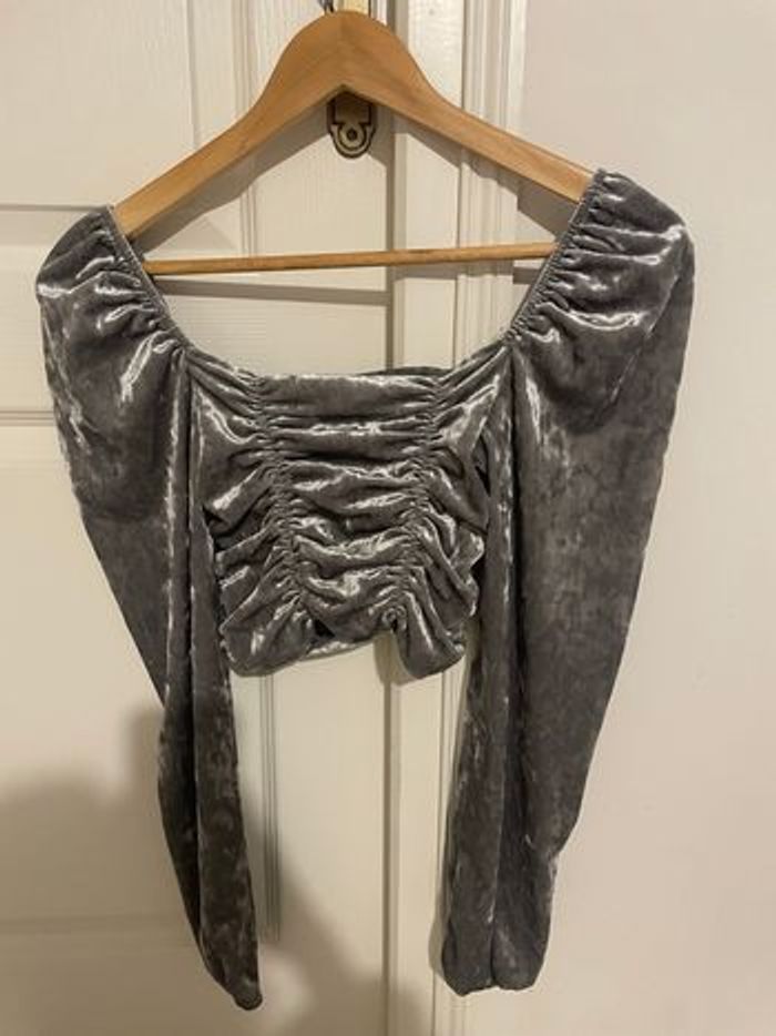 Top court à manche longue - photo numéro 2