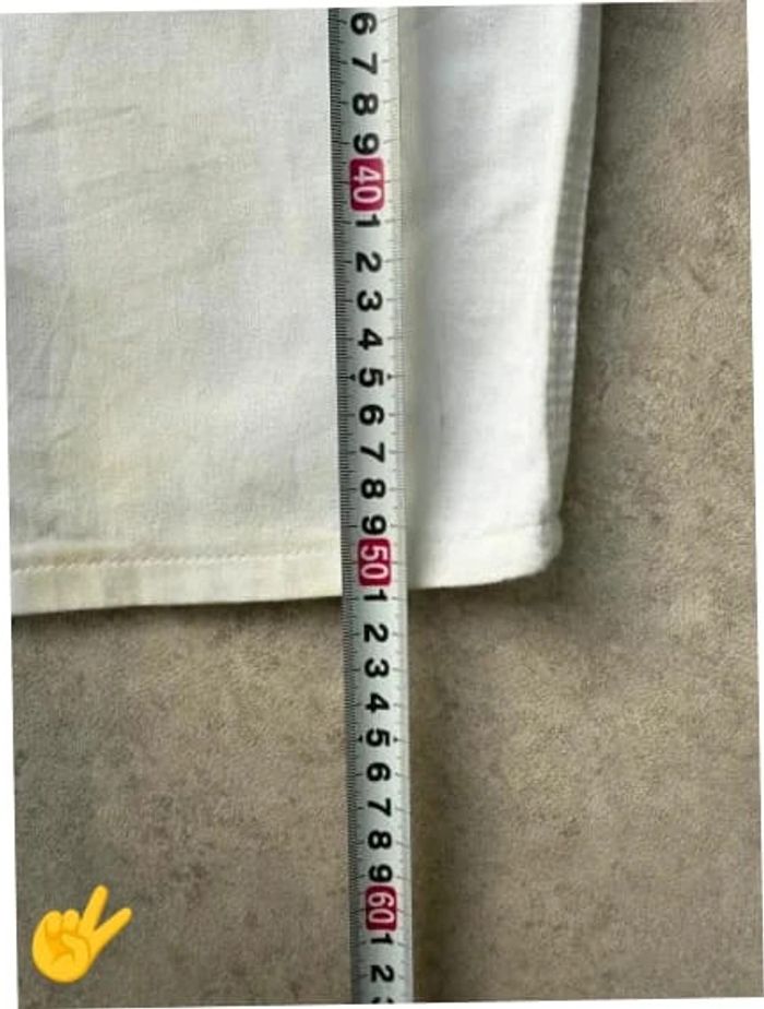 Short cargo coupe large Dickies blanc homme W28 FR38 US vintage workwear SHO141b - photo numéro 4