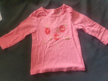 Lot de 3 haut manche longue