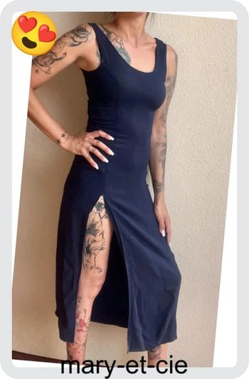 SOLDÉ - Robe fendue taille S Claudie Pierlot