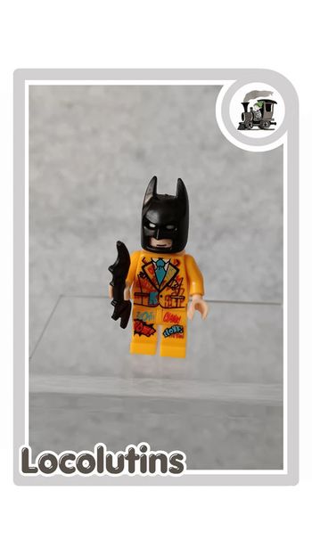 🚂 Figurine Batman en vêtement comics