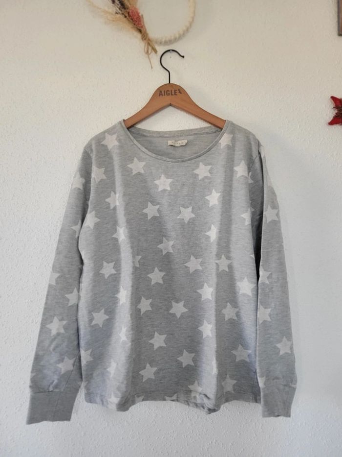 Pull fin femme taille XL étoiles