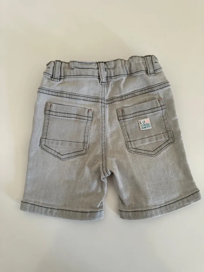 Short en jeans 18 mois - photo numéro 2