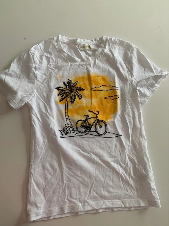 Lot 3 t-shirt manches courtes 8ans (orchestra/DPAM) - photo numéro 4