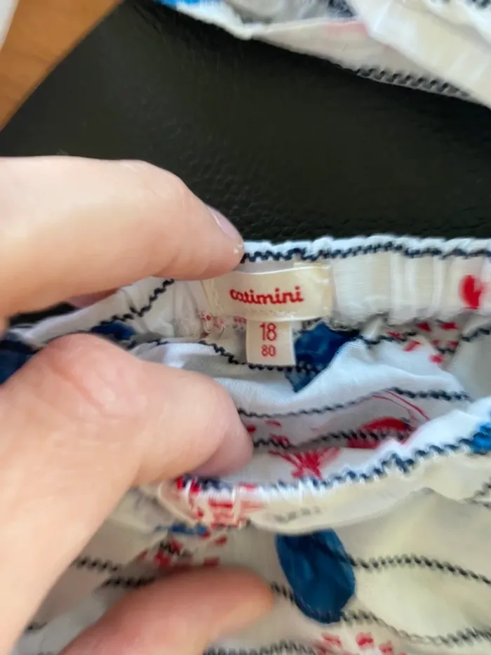 Ensemble 18 mois Catimini Rouge blanc bleu - photo numéro 3