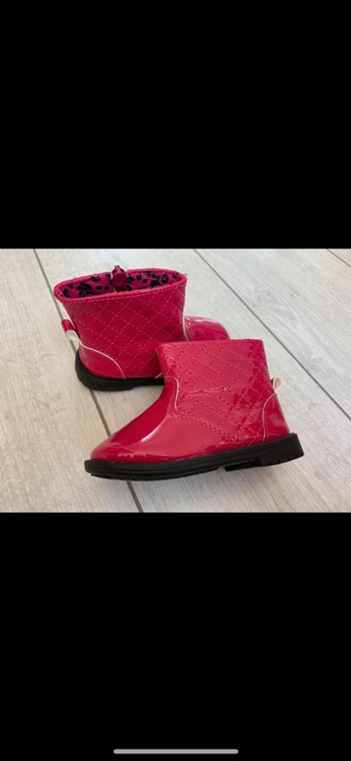 Bottine vernis rose - photo numéro 7