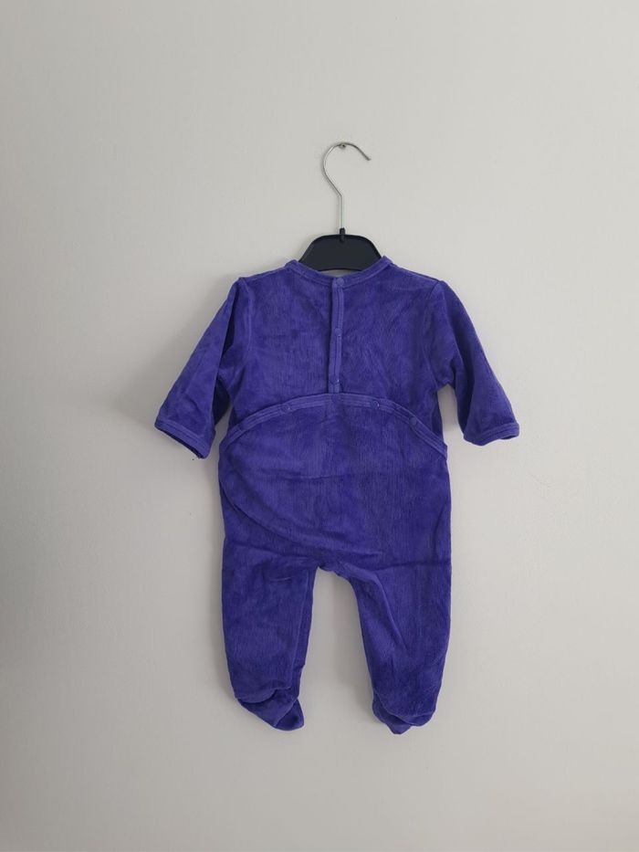 Pyjama en velours taille 3 mois - photo numéro 4