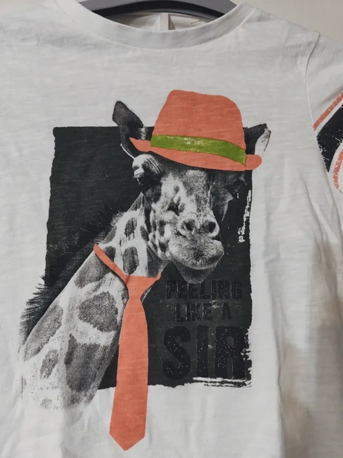 T-shirt Girafe Orchestra 6 ans - photo numéro 2