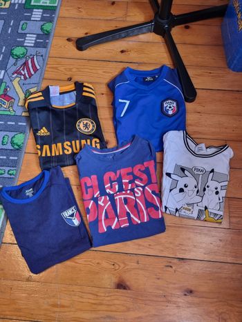 Lots de 5 maillots