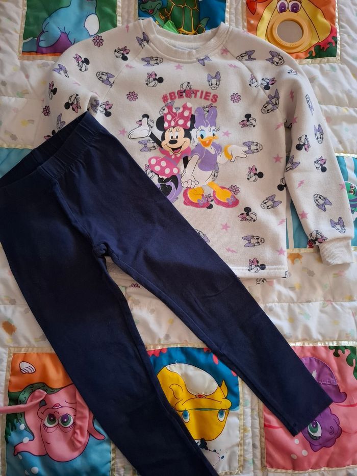 Ensemble pull sweat et legging disney minnie - photo numéro 1