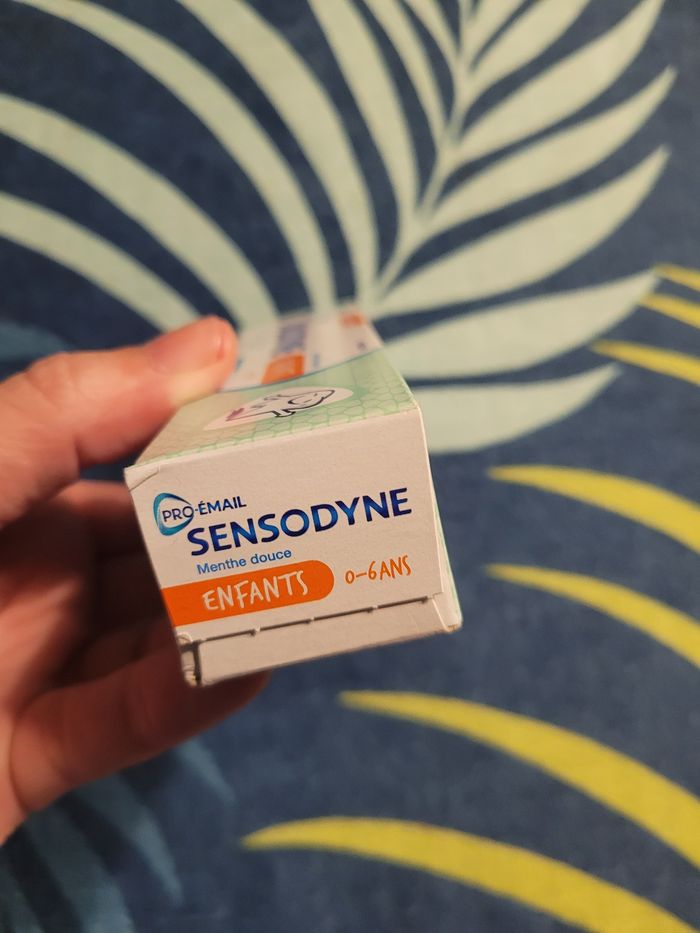 Dentifrice pro email sensodyne enfants menthe - photo numéro 4