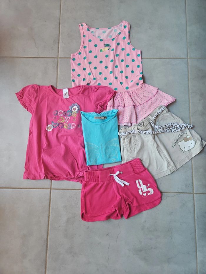 Lot vêtements fille 8 ans