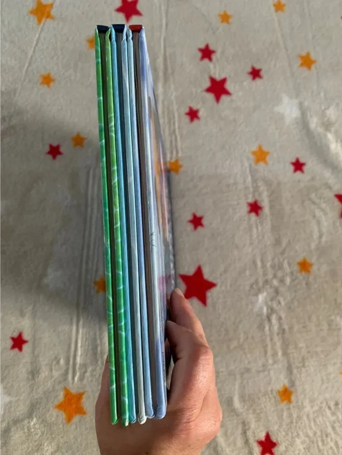Lot 3 livres Petit Hérisson – Grand format, à toucher et à paillettes – Milan Jeunesse - photo numéro 5