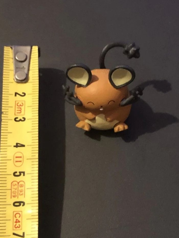 Petite Figurine Pokémon Dedenne Endormi - photo numéro 2