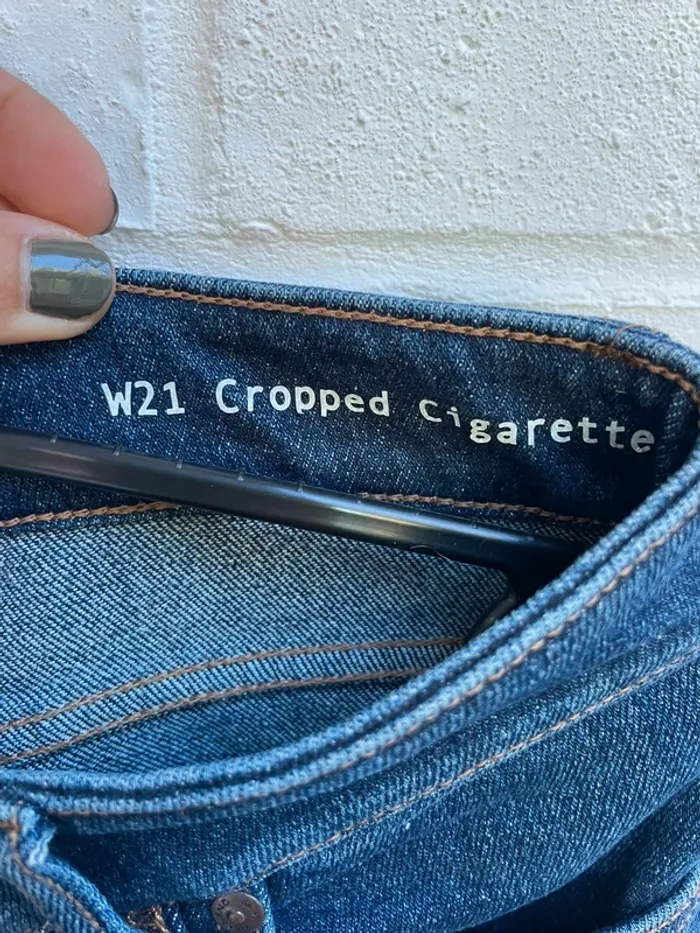 Jean Max Mara W21 cropped cigarette 38 - photo numéro 2