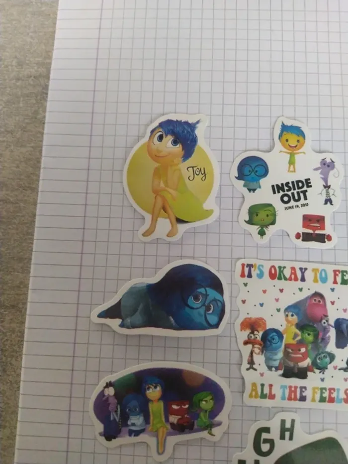 Lot stickers vice versa (lot G) - photo numéro 2