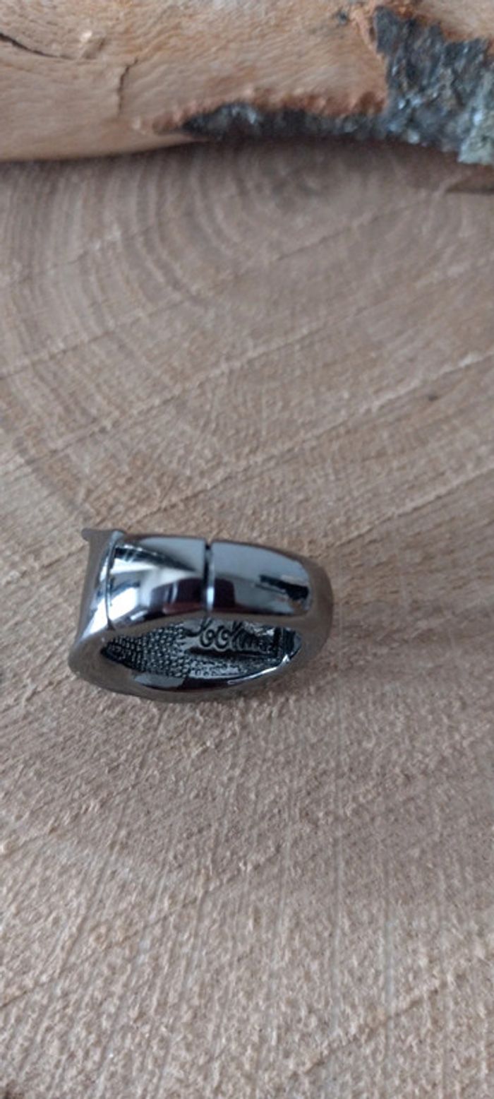 Bague élastique Bohm et cristal - photo numéro 3