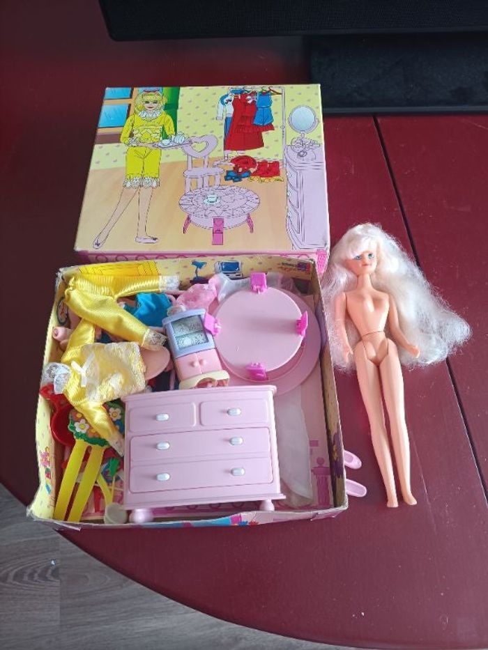 Poupee damart vintage coffret