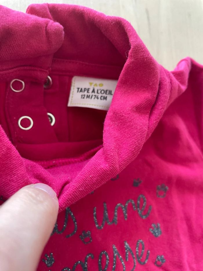 Lot de 3 col roulés multimarque fille 12 mois - photo numéro 4