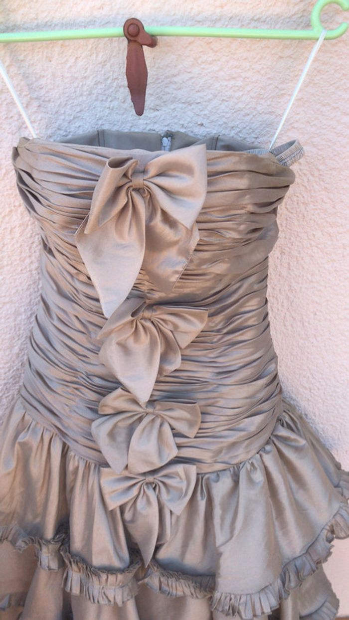 Robe mariée, mariage, soirée, chic T 38 - photo numéro 3