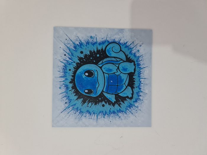 Tableau Carapuce Pokémon déco