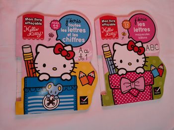 Livres effaçables hello kitty