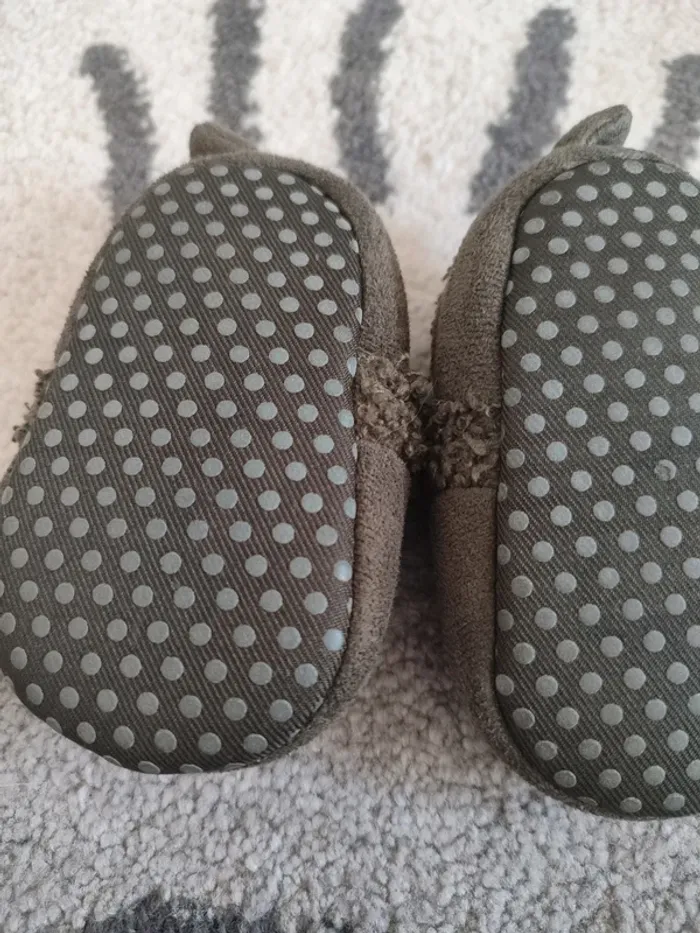 Chaussons souples fourrés - photo numéro 3