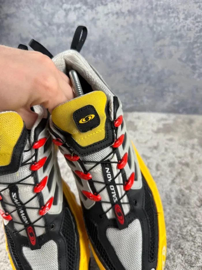 Salomon ACS Pro - Black Lemon High Risk Red - Black & Yellow & Red - photo numéro 12