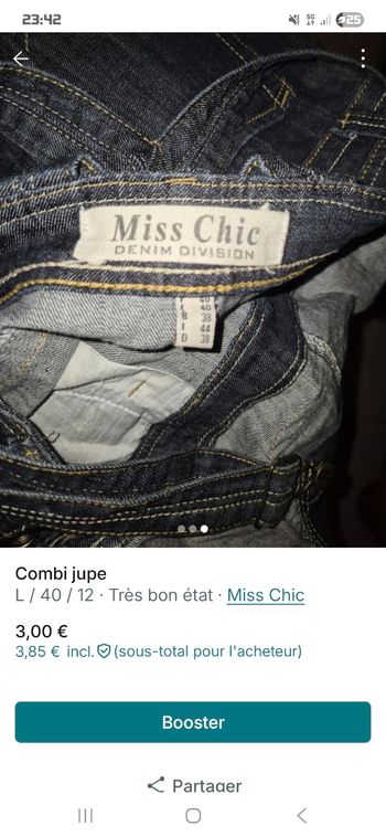 Combi jupe