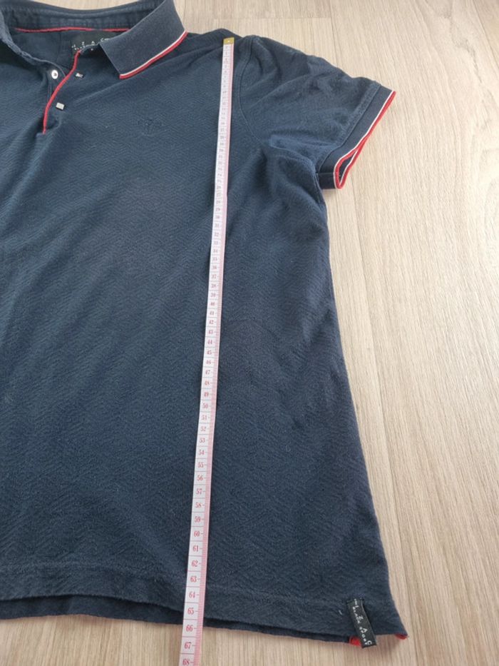Polo bleue IZAC Black Sport coupe chic/sport Homme Taille XXL - photo numéro 9